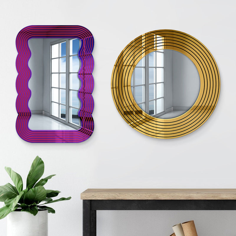 Pop Round Mirror