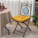 4 Pack 17.5 x 17 Inch U-Shaped Chair Pads with Polyester Cover by LJGDeals