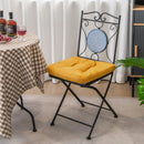 4 Pack 17.5 x 17 Inch U-Shaped Chair Pads with Polyester Cover by DirectDeals