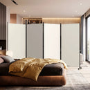 4-Panel Folding Room Divider with Wheels - 71.5" Tall by LJGDeals
