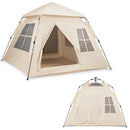 4 Person Camping Tent Portable Automatic Easy Setup with Rainfly and 2 Doors by LJGDeals