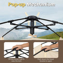 4 Person Camping Tent Portable Automatic Easy Setup with Rainfly and 2 Doors by LJGDeals