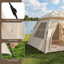 4 Person Camping Tent Portable Automatic Easy Setup with Rainfly and 2 Doors by LJGDeals
