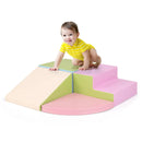 4-Piece Climb and Crawl Foam Block Play Set for Infant Baby by LJGDeals