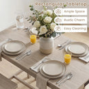 4-Piece Counter Height Dining Table Set with Power Outlet Solid Rubber Wood Kitchen Table by DirectDeals