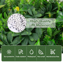 4 Pieces 20 x 20 Inch Artificial Hedge Boxwood Panels with Diverse Leaves by DirectDeals