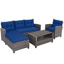 4-Piece Outdoor Sectional Sofa Set with Coffee Table by LJGDeals