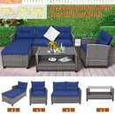 4-Piece Outdoor Sectional Sofa Set with Coffee Table by LJGDeals