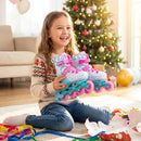 4-Size Adjustable Illuminating Kids Inline Skates with Light Up Wheels by LJGDeals