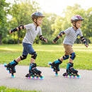 4-Size Adjustable Light-Up Inline Skates for Toddlers Ages 5-7 by DirectDeals