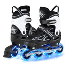 4 Sizes Adjustable Blade Roller with Light-up Wheels for Youth by LJGDeals