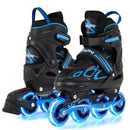 4 Sizes Adjustable Blade Roller with Light-up Wheels for Youth by LJGDeals