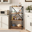 4-Tier Bookshelf with Heavy-Duty Metal Frame by LJGDeals