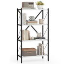 4-Tier Bookshelf with Heavy-Duty Metal Frame by LJGDeals