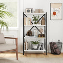 4-Tier Bookshelf with Heavy-Duty Metal Frame by LJGDeals