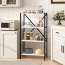 4-Tier Bookshelf with Heavy-Duty Metal Frame by LJGDeals