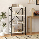 4-Tier Bookshelf with Heavy-Duty Metal Frame by LJGDeals