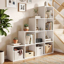 4-Tier Bookshelf with 10 Cube Storage and Anti-Tip Kit by LJGDeals