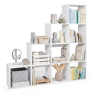 4-Tier Bookshelf with 10 Cube Storage and Anti-Tip Kit by LJGDeals