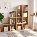 4-Tier Bookshelf with 10 Cube Storage and Anti-Tip Kit by LJGDeals