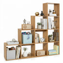4-Tier Bookshelf with 10 Cube Storage and Anti-Tip Kit by LJGDeals