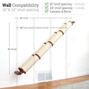 Slanted Cat Scratcher for Wall