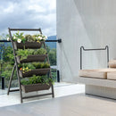 4-Tier Vertical Raised Garden Bed with 4 Containers and Drainage Holes by LJGDeals