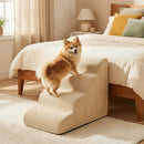 4-Tier Foam Dog Steps with Non-Slip Surface & Washable Cover by LJGDeals