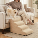 4-Tier Foam Dog Steps with Non-Slip Surface & Washable Cover by LJGDeals
