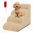 4-Tier Foam Dog Steps with Non-Slip Surface & Washable Cover by LJGDeals