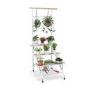 4-Tier Hanging Plant Stand with Hanging Bar by LJGDeals