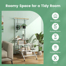 4-Tier Hanging Plant Stand with Hanging Bar by LJGDeals