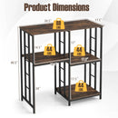 4-Tier Baker's Rack with Heavy-Duty Metal Frame by LJGDeals