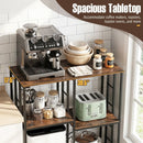 4-Tier Baker's Rack with Heavy-Duty Metal Frame