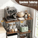 4-Tier Baker's Rack with Heavy-Duty Metal Frame by LJGDeals