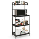 4-Tier Baker’s Rack Stand Shelves Kitchen Storage Rack Organizer by DirectDeals