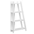 4-Tier Modern Bookshelf Wooden Vertical Display Book Shelf for Small Space by LJGDeals