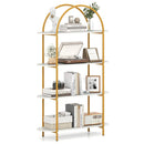 4-Tier Open Bookcase with Sturdy Metal Frame for Living Room by LJGDeals