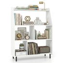 4-Tier Open Bookcase with Anti-Tipping Kits - White by LJGDeals