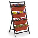 4-Tier Vertical Raised Garden Bed with Drainage Holes by LJGDeals