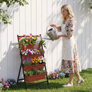 4-Tier Vertical Raised Garden Bed with Drainage Holes by LJGDeals