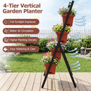 4-Tier Vertical Raised Garden Bed with Drainage Holes by LJGDeals