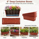 4-Tier Vertical Raised Garden Bed with Drainage Holes by DirectDeals