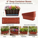 4-Tier Vertical Raised Garden Bed with Drainage Holes by LJGDeals