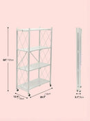 Heavy-Duty Shelving Unit | Metal 3/4/5-Tier Storage Rack by 2Dropme