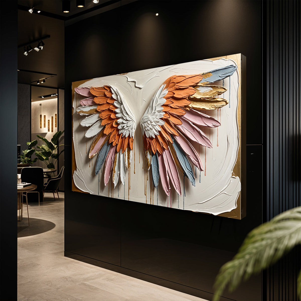 Angelic Wings Wall Art, photo 4 of 10