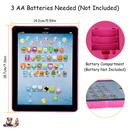 Baby Learning Tablet Educational Mini Pads Toys Touch Learn Toddler Tablet For ABC Numbers Words Gift For Boys Girls Aged 1-6 Year Old Kids by GBruno Store