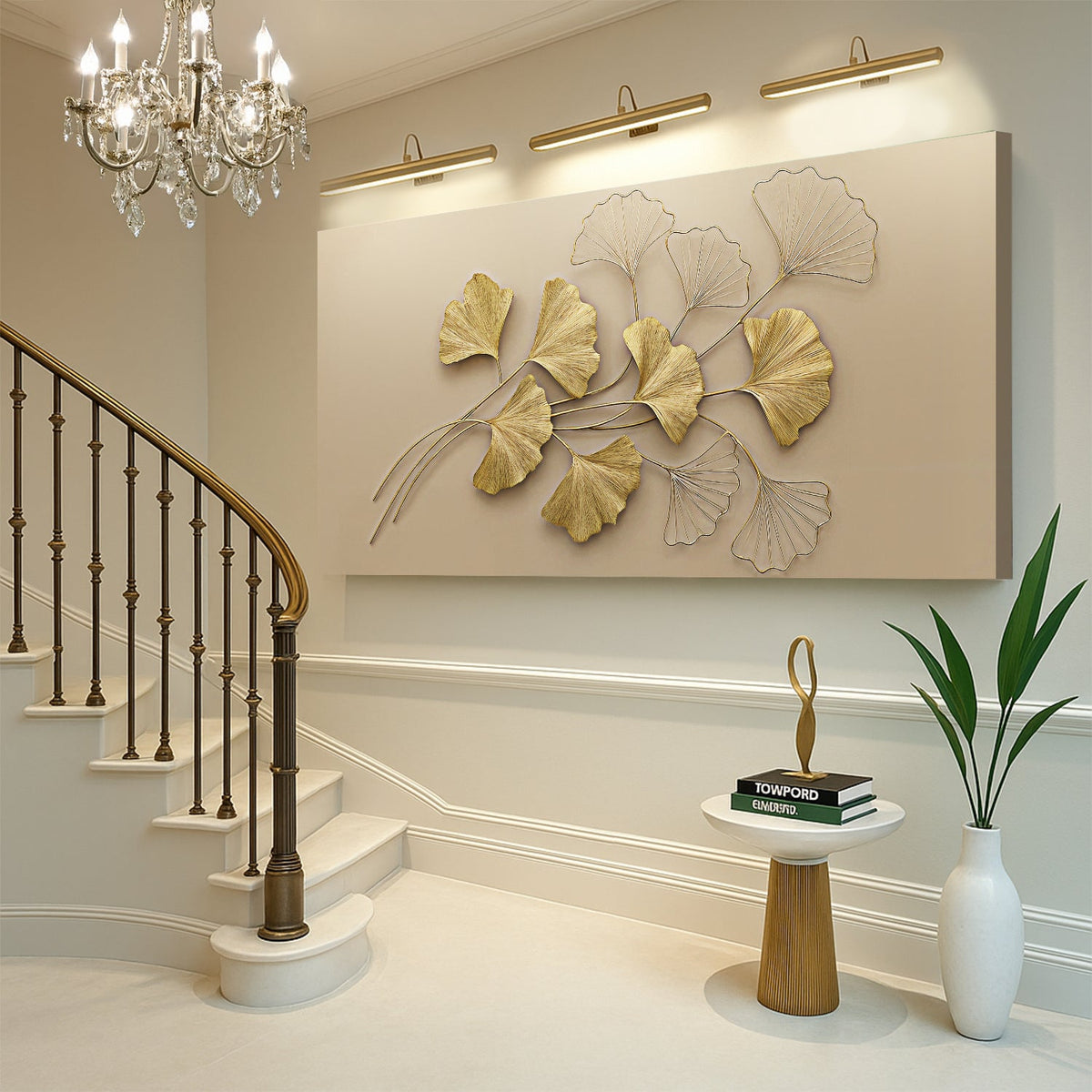 Golden Botanical Wall Art, photo 5 of 10