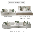 Gávea Solid Color Pillow Cover | Olive Green by Apartment No.3