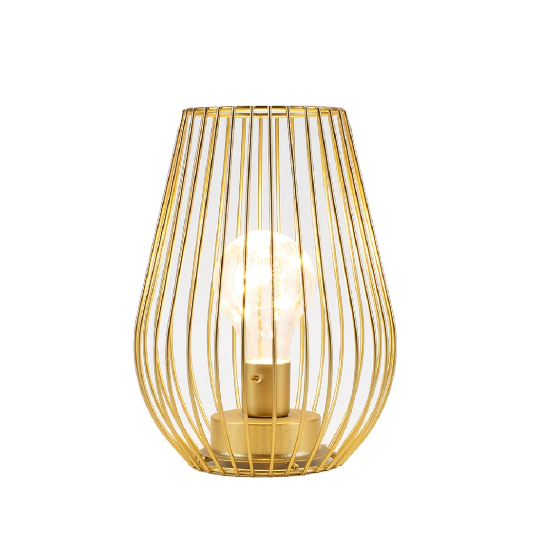 8'' Tall Cage ShapeTable Lamp Battery Lanterns, photo 6 of 7